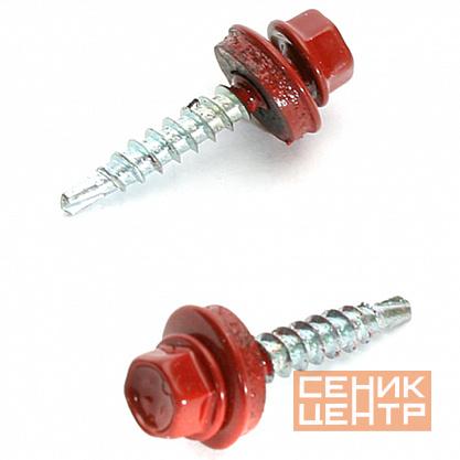 Саморез Кровельный 4.8Х 29, Ral 3011 (Красно-Коричневый),кг