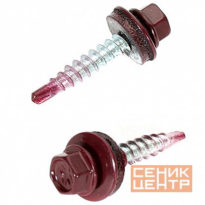 Саморез Кровельный 4.8Х 29, Ral 3005( Красное Вино),кг