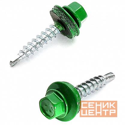 Саморез Кровельный 4.8Х 29, Ral 6005 (Зеленая Листва),кг