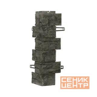 Угол Фасадной Панели «Royal Stone», Скалистый Камень Квебек620мм