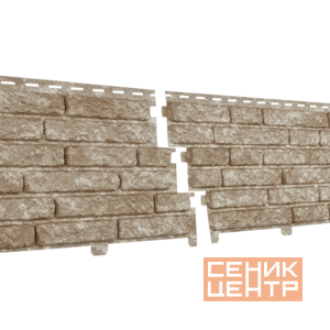 Кварцит Светло-Бежевый 0,25*2,0м Ю-Пласт